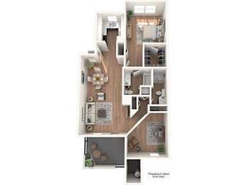 1 bed, 2 baths, 1,175 sqft, $1,999