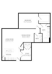 1 bed, 1 bath, 1,102 sqft, $1,960