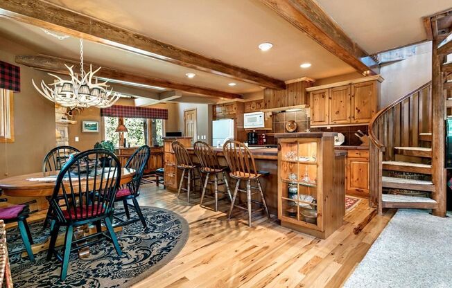 Classic Vail Retreat with 2 Kitchens, Loft Office, and 2-Car Garage