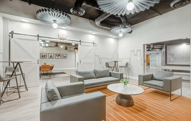 Community Lounge Area.