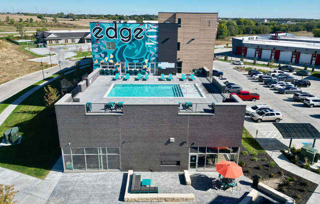 Resort-Style Pool at Edge 204 in West Omaha, NE