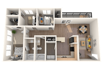 3 beds, 2 baths, 1,375 sqft, $1,911