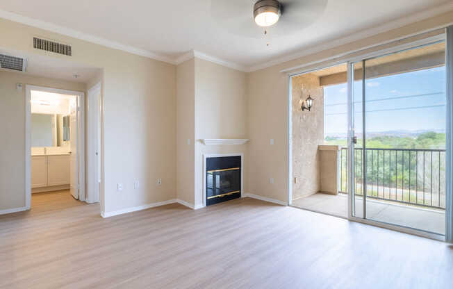Living Room with Hard Surface Flooring