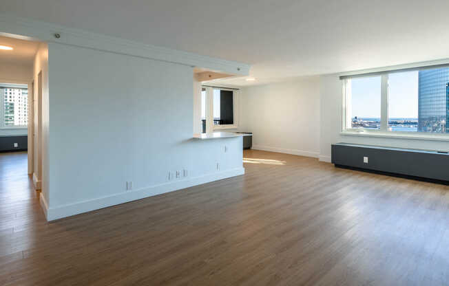 Living Room with Hard Surface Flooring