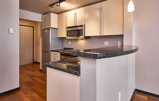 Kitchen with Stainless Steel Appliances