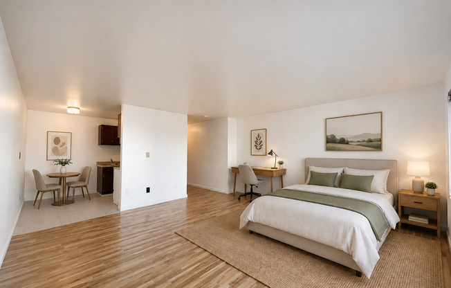 Studio, 1 bath, 464 sqft, $1,395, Unit 204