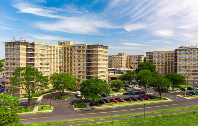 aerial view at Parkview Towers, Collingswood, 08107