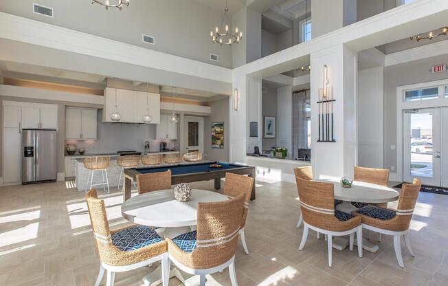 a living room filled with furniture and a fireplace