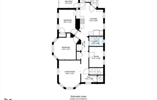 3 beds, 2.5 baths, 1,548 sqft, $3,700, Unit 2