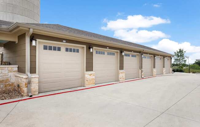 Detached Garages Available