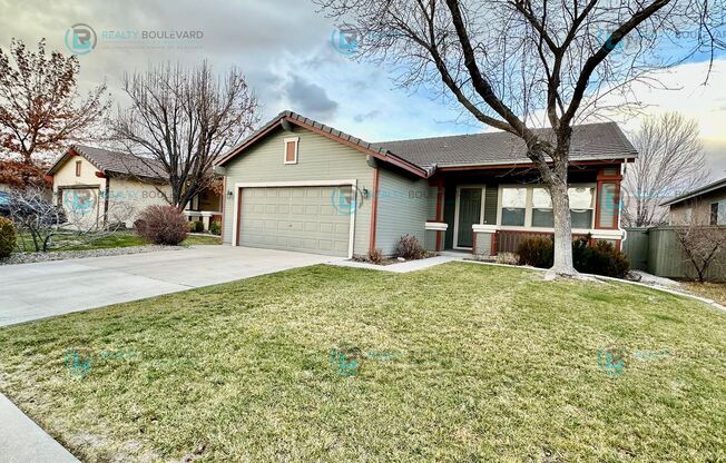 Half-Month Free Rent! Charming 3-Bedroom Home in Quiet South Reno Cul-de-Sac – Modern Living with Open Layout & Spacious Backyard