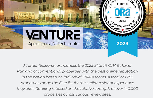 Welcome to Venture Apartments iN Tech Center
