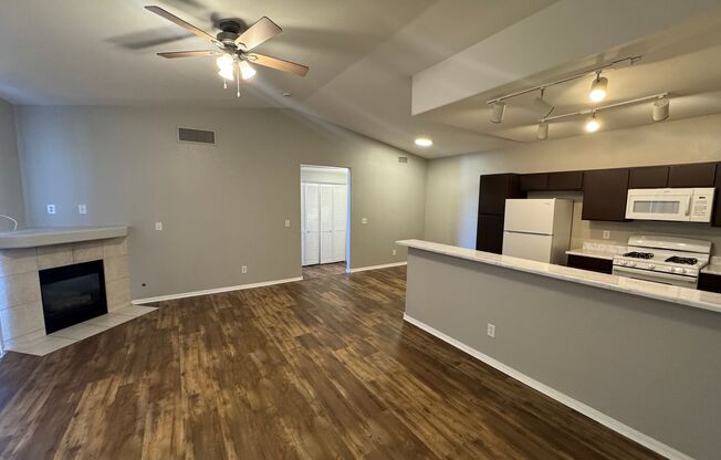 Beautiful 2Bed/2Bath 2nd Floor Condo located in the gated Tropicana Harrison Condos community