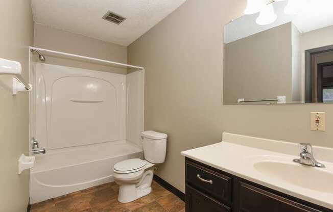 Montreal Courts Apartments in Little Canada, MN | Bathroom