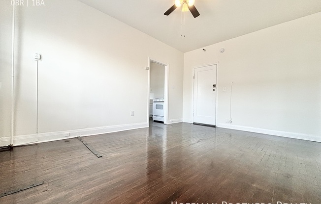 Studio, 1 bath, $1,499