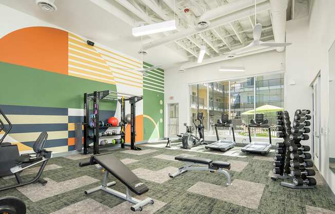 Fitness Center at Cabana Bridges Apartments in Tucson Arizona