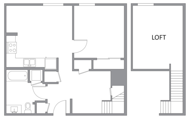 1 bed, 1 bath, 586 sqft, $3,195