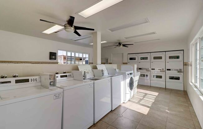 Laundry Room at Idylwood apartments