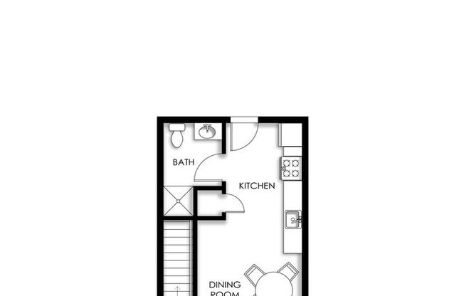 1 bed, 2 baths, 834 sqft, $2,252, Unit 306