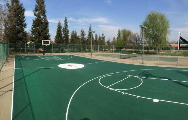 Full Size Basketball Court at Park Ridge Apartments, California at Park Ridge Apartments, California, 27523