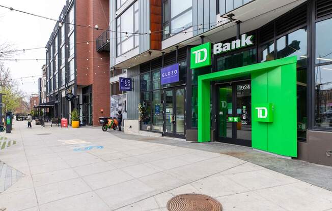 Local retailers located below The Shay at 1924 8th Street, NW Washington, DC 20001