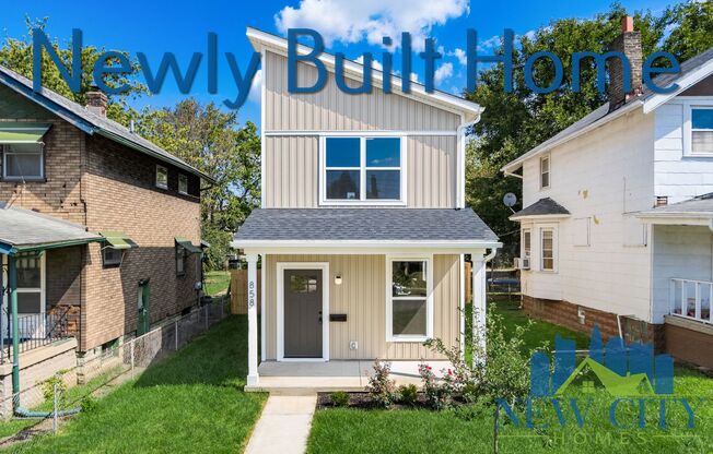 BRAND NEW! 2 Bedroom 2 1/2 Bathroom Newly Built Home in Columbus!