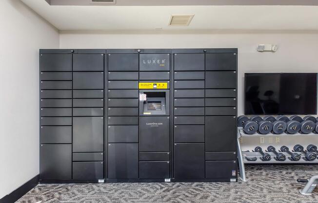 a stainless steel refrigerator in a room