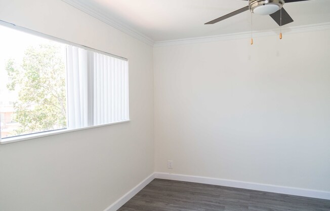 Bedroom with window