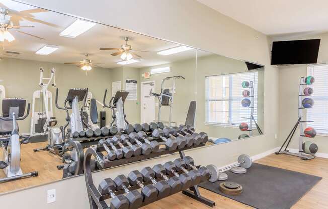 Sandstone Heights Apartments Fitness Room