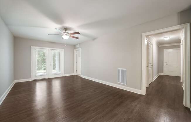 Model 1 Living Room at Capital Grand Apartments in Tallahassee, FL