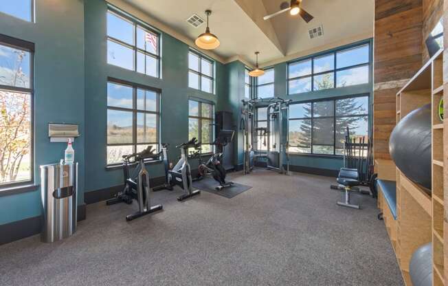 Fitness Center at Windsor at Pinehurst, Lakewood, CO