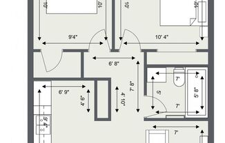 2 beds, 1 bath, $1,150, Unit #17