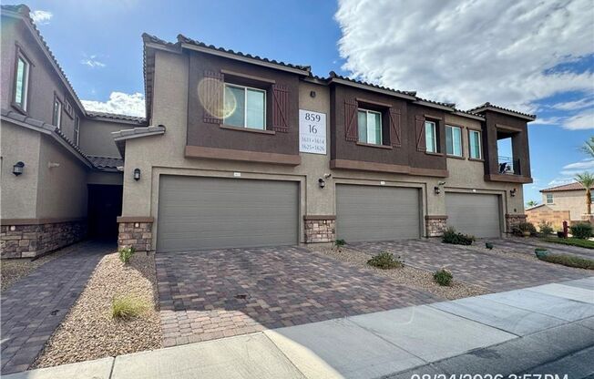 Modern Henderson Townhome with 2-Car Garage & Designer Finishes