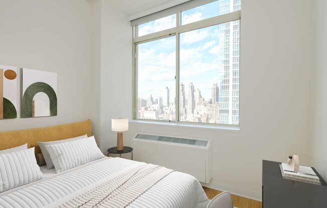 Bedroom with Hard Surface Flooring