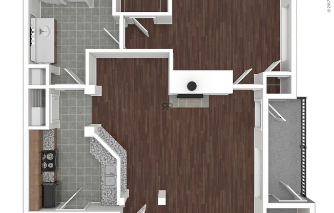 1 bed, 1 bath, 805 sqft, $2,035