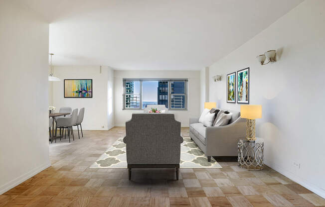 2 beds, 2 baths, 1,260 sqft, $6,885, Unit 35E