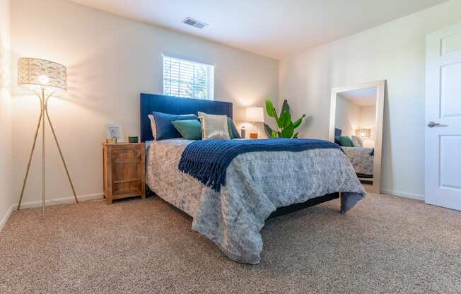 Bedroom With Adequate Storage at Bexley Village, Greenwood, IN