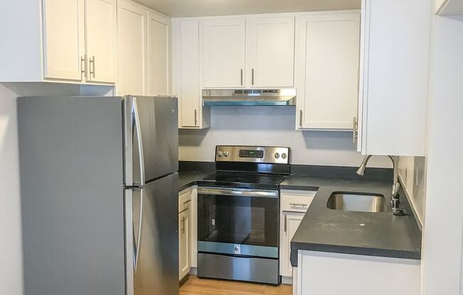 Stunning Remodeled 2BR/2BA Flat! Fireplace! Parking! Laundry! -PROGRESSIVE