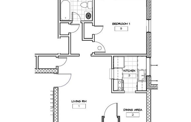 1 bed, 1 bath, 800 sqft, $1,692