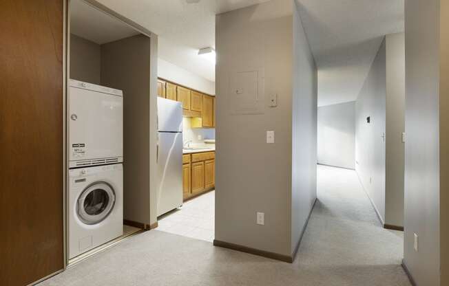 In-Unit Laundry at MacLaren Hill, St. Paul, Minnesota