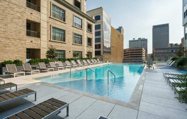 Pool View at The Nicholas, Columbus, OH, 43215