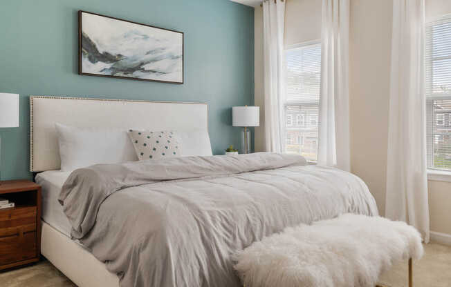 Carpeted Bedroom