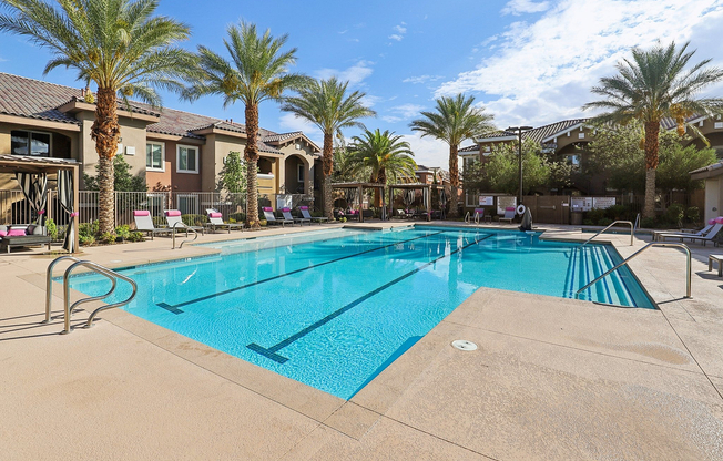 Refreshing Pool Deck