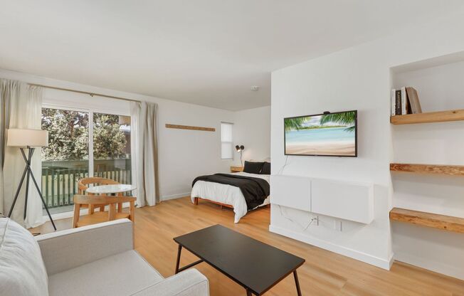 Modern Studio in BayHo - Can come fully furnished or unfurnished!