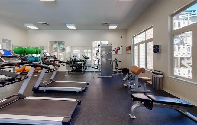 Two Level Fitness Center at Glen at the Park, Colorado