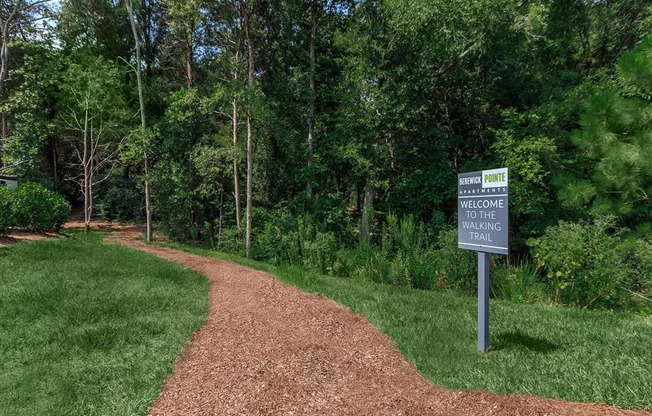 Green Space Walking Trails at Berewick Pointe Rentals in Charlotte, NC