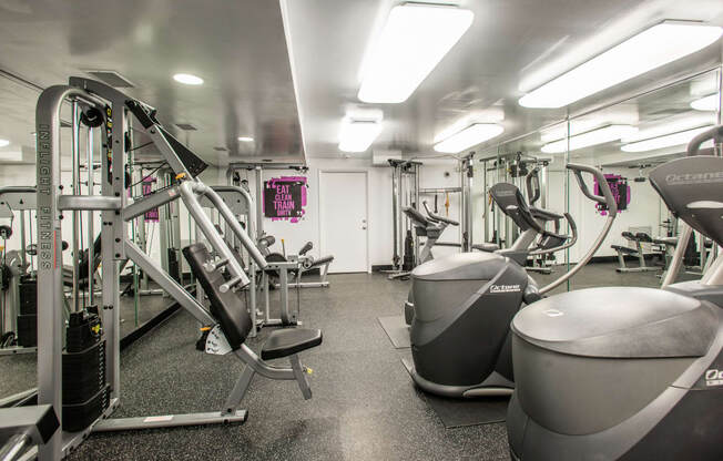 Fitness Center at Falls Village Apartments, Baltimore, Maryland
