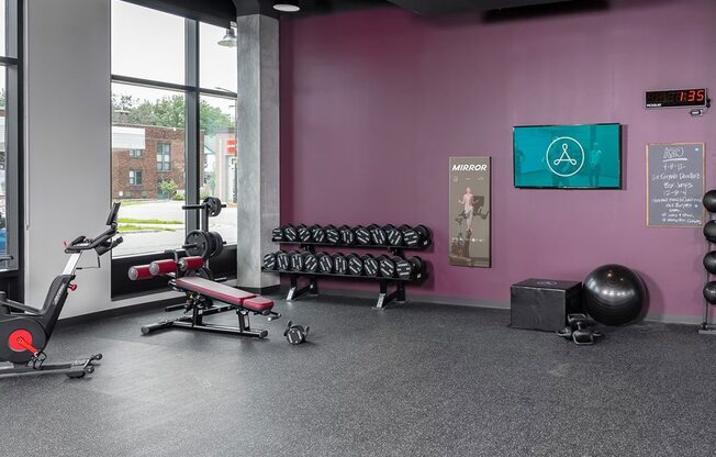 Fitness center - at Harper Apartments in St Paul, MN