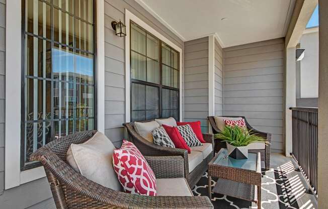 Le Mirage Apartments Outdoor Patio Apartment for rent in Midland, TX