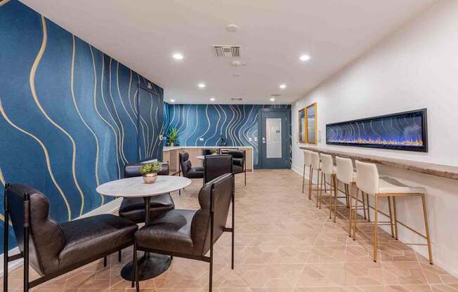 our apartments showcase a beautiful lobby